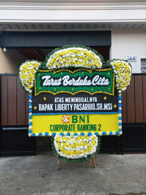 Papan Bunga Duka di Hegarmanah