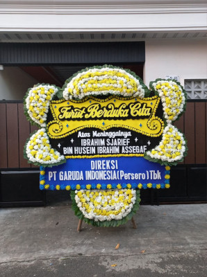 Papan Bunga Duka di Hegarmanah