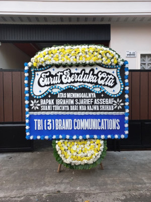 Papan Bunga Duka di Hegarmanah